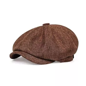 Women Fashion Newsboy Caps Cabbie Gatsby Hat Visor Beret Cap for Ladies - Picture 1 of 2