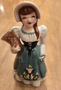 Suzette Girl Vtg 1949 Woman Bud Vase Florence Ceramics Pasadena California EUC - Picture 1 of 7