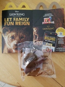McDonalds THE LION KING Happy Meal ToY  2019 DISNEY  (#8 PUMBAA) BNIP W/BOX - Picture 1 of 5