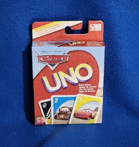 DISNEY PIXAR CARS UNO Family Card Game MATTEL CIRCA 2010 RARE NEW - Picture 1 of 5