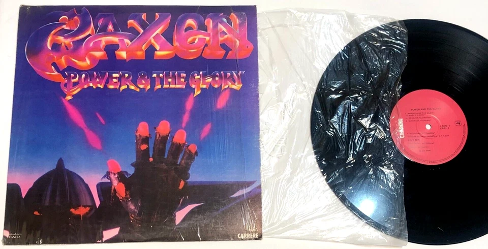 Saxon Power & The Glory Lp  Mexican Import  Vg+ - Image 1 of 4