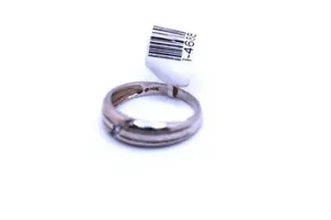 Gent's Gold Wedding Band 14K White Gold 2.3dwt Size:9.5 (I-4688) - Picture 1 of 1