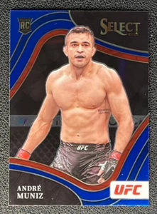 2022 Panini Select UFC Andre Muniz RC Rookie Octagonside Retail Blue Base #300* - Bild 1 von 2