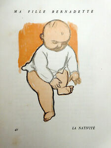 Ma fille bernadette par Francis JAMMES illustré Maurice DENIS 1931 N° 58   1