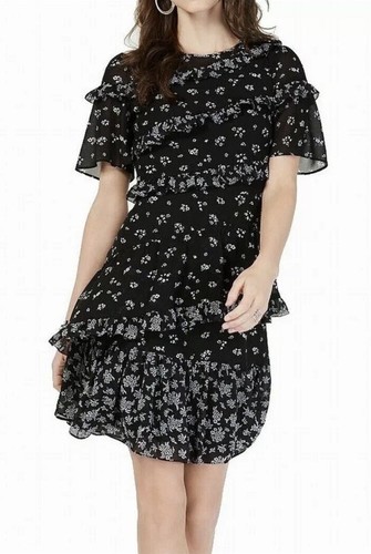 Abito Michael Kors nuovo floreale con volant taglia 2