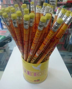 Neiki Panda Teddy Bear Pencils With Eraser HB Pack of 72 FREE PEN POT - Picture 1 of 1