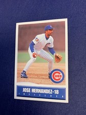 1995 Gatorade Chicago Cubs Team Issue Jose Hernandez - Rare Card