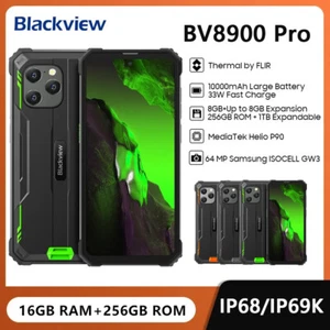 Global Version Blackview BV8900 Pro Rugged Phone 16GB+256GB 10000mAh 64MP Camera - Picture 1 of 15