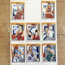 SLAM DUNK Card-dass lot of 8 Hisashi Mitsui Hanamichi Sakuragi masters sendo  