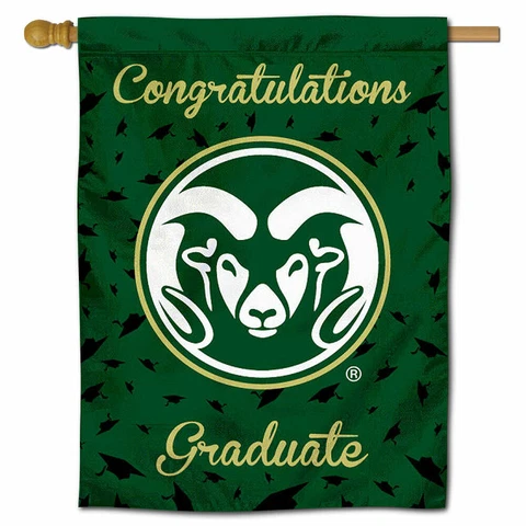 Colorado State University College Graduation Gift Decorative Flag Cover