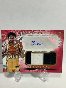 2022-23 TOPPS INCEPTION OTE BRYSON WARREN red 4/25 ROOKIE PATCH AUTO OTE SSP - Picture 1 of 2