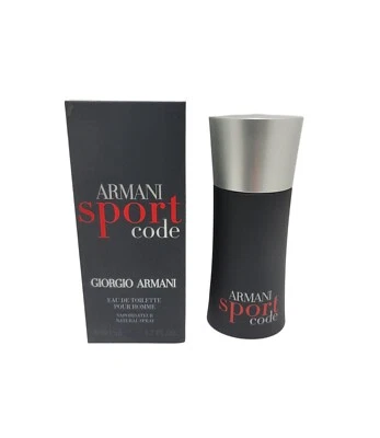 Descatalogado Armani Code Sport Giorgio Armani hombres 1.7 OZ Eau de Toilette Nuevo   Foto 1 de 4