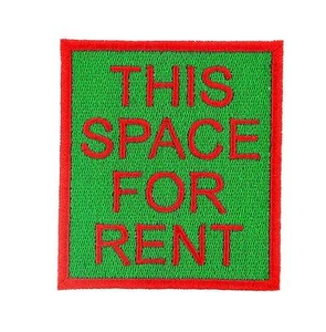 Patch backpack deadstock dead stock vintage dangerous this space is for rent - Picture 1 of 1