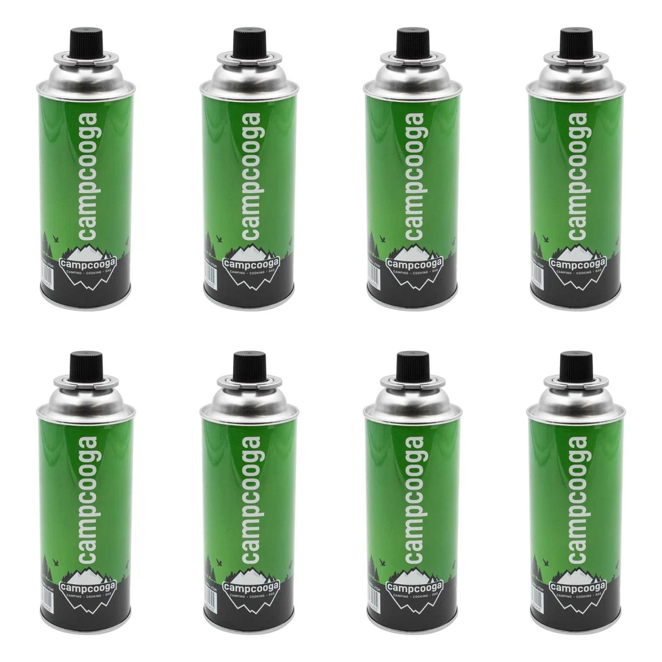 Campcooga Butan Gaskartusche Ventilkartusche für Gasheizung Gaskocher Campnig