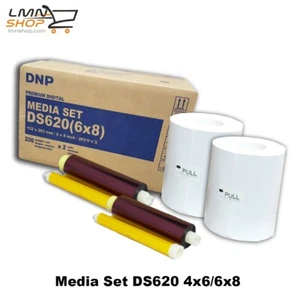 DNP DS620 Media Set 6x8" (15x20 cm) 400 Ausdrucke Prints DS 620 Mediaset Drucke - Bild 1 von 1