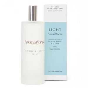 Aromaworks Light Spearmint and Lime Room & Linen Mist 100ml - Picture 1 of 1
