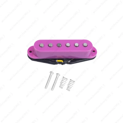 Vintage Single Coil Alnico V Magnet Guitar Neck Middle Bridge Pickup for Strat - Image 1 of 4