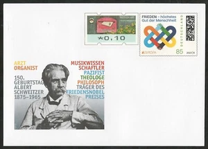 150. Geburtstag Albert Schweitzer - Gedenkbriefumschlag - 95 Cent - postfrisch - Bild 1 von 1