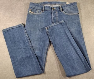 Diesel WAYKEE Regular Straight Blue Mens Jeans W31 L34 Wash 082911 Speckled  - Picture 1 of 20