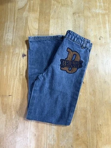 Y2K Bratz Embroidered Jeans Kids Girls Size Medium (7/8) - Picture 1 of 6
