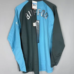 NEU MIT ETIKETT JUVENTUS ITALIEN 2006 2007 TORWARTTRIKOT #1 BUFFON FUSSBALLTRIKOT - Bild 1 von 9