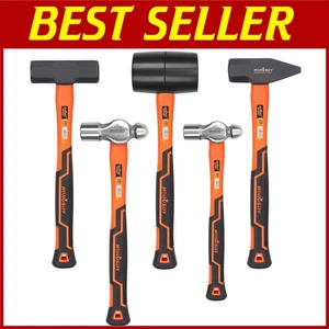 German-Style 5-teiliges Hammer Set mit 32 Unzen Kugelhammer - Bild 1 von 11