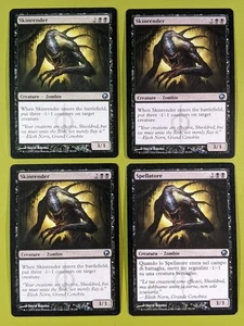 Skinrender x4 Scars of Mirrodin 4x Playset Magic the Gathering MTG 1 Italian - Picture 1 of 1