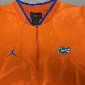 Florida Gators Air Jordan Pullover Herren Blau 3XL Seitentaschen Warm Up 1/4 Zip - Bild 1 von 11