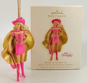 Hallmark Keepsake Barbie as Corinne in the Three Musketeers Ornament 2009 New - Picture 1 of 9