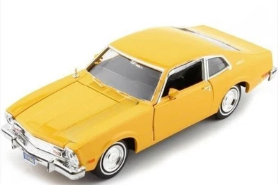 MOTOR MAX, FORD Maverick 1974 giallo, 1/24,  MMX79042JAUNE - Immagine 1 di 3
