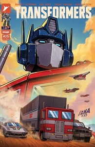 TRANSFORMERS #25 COVER A DAVID NAKAYAMA IMAGE NM - Bild 1 von 2