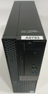 WORKS - Dell OptiPlex 5050 Small Form Factor i7-7500 3.4GHz 8GB RAM Win 10 Pro 5 - Image 1 of 4