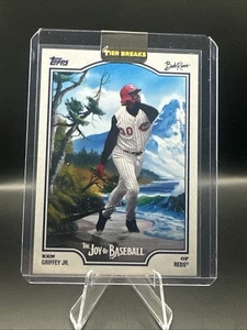 Topps x Bob Ross Joy of Baseball 2025 Ken Griffey Jr. Beauty is Everywhere 54-SP - Imagen 1 de 2