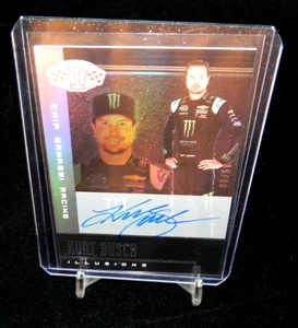 Chronicles - Illusions 2020 Kurt Busch #15 autógrafos 6/50 Auto Monster Energy - Imagen 1 de 5