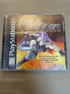Trap Gunner (Sony PlayStation 1 PS1, 1998) Completo con Reg - Probado - Auténtico - Imagen 1 de 8