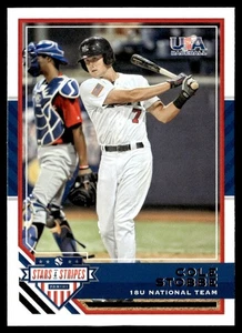 2017 Panini Stars and Stripes Cole Stobbe USA #89 - Picture 1 of 2