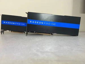 AMD Radeon Pro V340 16GB – Open Never Used – Dual WX 8200 BIOS – CAD / Gaming - Foto 1 di 3