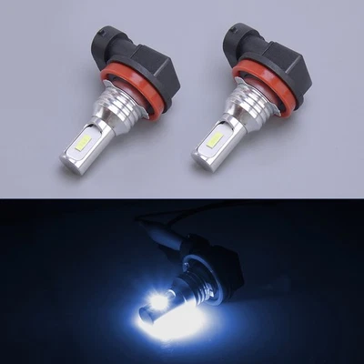 H11 LED Headlight Bulbs Kit High Low Beam 6500K 660000LM Super Bright White jd - Image 1 of 4