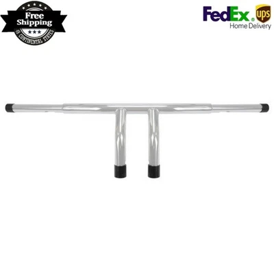 8" Rise T-Bars Handlebar For Harley Sportster Softail FLST FXST Custom Drag Bar Foto 1 de 4