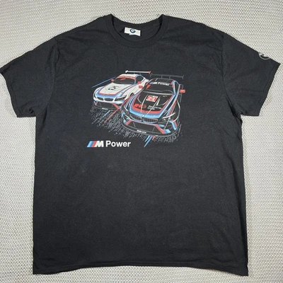 Camiseta gráfica BMW M Power para hombre talla 2XL negra manga corta Foto 1 de 4