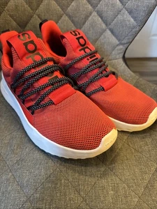 adidas Men's Lite Racer Adapt 5.0 Running Shoe - size 10 red/black - Picture 1 of 20