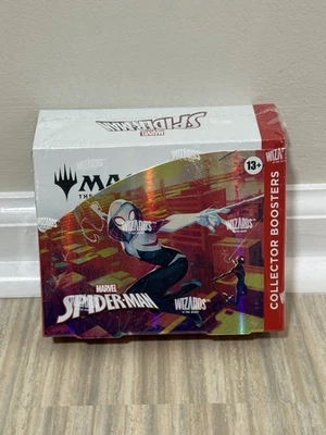 Magic: The Gathering Marvel’s Spider-Man Collector Booster Box 12 Packs IN HAND - Image 1 of 4
