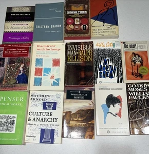 Lot of 14 Vintage 60's Literature Classics Novels Paperback Books - Bild 1 von 22