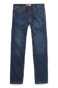Mens Hard Yakka Heritage Slim Fit Jeans Tough Denim Indigo Y03105 - Picture 1 of 6