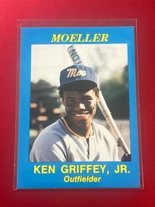 1987 AAMER MOELLER - Ken Griffey Jr #NNO SEATTLE MARINERS HOF - Picture 1 of 6