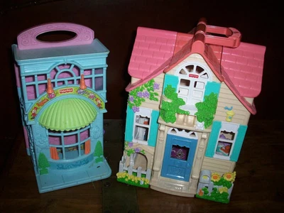 Casa de campo Fisher Price Loving Family Sweet Streets de colección + Gloria Giggles Foto 1 de 4