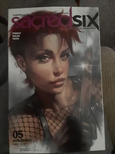 SACRED SIX : FANGS FOR THE MORIES #5 COMIC BOOK - Picture 1 of 2