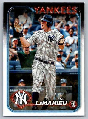 2024 Topps DJ LeMahieu New York Yankees #641 - Image 1 of 2