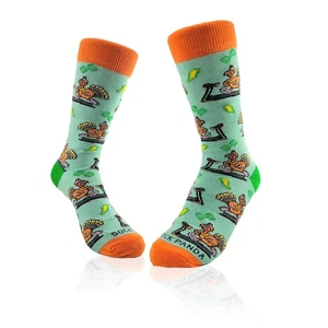 Running Turkey Socks from the Sock Panda (Adult Small - Shoe Sizes 2-5) - Picture 1 of 6
