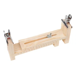 Adjustable Length Paracord Jig Bracelet Maker Wooden Frame-Paracord Braiding - Picture 1 of 7